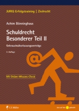 Schuldrecht Besonderer Teil II - Bönninghaus, Achim