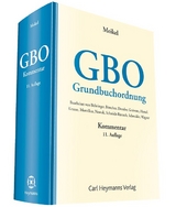 Grundbuchordnung (GBO) - Meikel, Georg