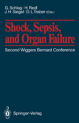 Shock, Sepsis, and Organ Failure - 