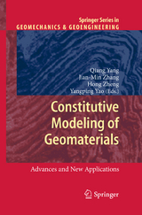 Constitutive Modeling of Geomaterials - 