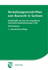 Verwaltungsvorschriften zum Baurecht in Sachsen