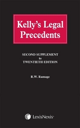 Kelly's Legal Precedents - Ramage, Roderick W