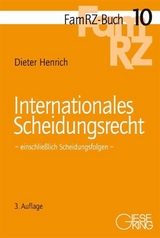 Internationales Scheidungsrecht - Dieter Henrich