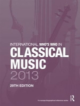 International Who's Who in Classical Music 2013 - Publications, Europa