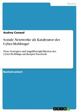 Soziale Netzwerke als Katalysator des Cyber-Mobbings? - Audrey Canaud