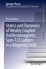 Statics and Dynamics of Weakly Coupled Antiferromagnetic Spin-1/2 Ladders in a Magnetic Field - Pierre Bouillot