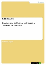 Tourism, and its Positive and Negative Contribution in Kenya -  Teddy Kimathi