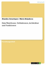 Data Warehouse. Definitionen, Architektur und Funktionen - Zhandos Amantayev, Maria Belyakova