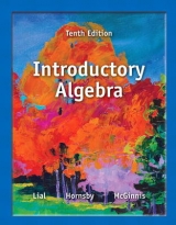 Introductory Algebra - Lial, Margaret L.; Hornsby, John; McGinnis, Terry