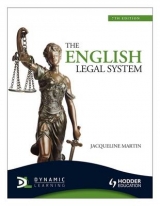 The English Legal System - Martin, Jacqueline