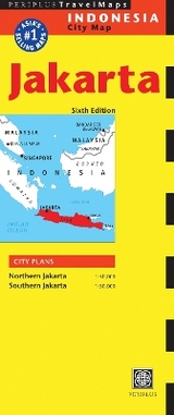 Jakarta Travel Map Sixth Edition - Periplus Editions