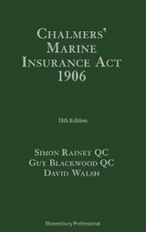 Chalmers' Marine Insurance Act 1906 - Rainey, Mr Simon; Blackwood, Mr Guy; Walsh, Mr David