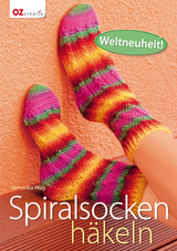 Spiralsocken häkeln - Veronika Hug