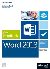 Microsoft Word 2013 - Das Handbuch - Klaus Fahnenstich, Rainer G. Haselier