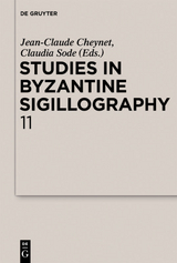 Studies in Byzantine Sigillography / Studies in Byzantine Sigillography. Volume 11 - 