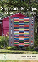 Strips and Selvages Quilt Pattern -  Jennifer Sampou