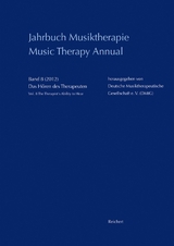 Jahrbuch Musiktherapie / Music Therapy Annual