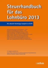 Steuerhandbuch für das Lohnbüro 2013 - Plenker, Jürgen