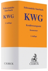 Kreditwesengesetz (KWG) mit Zahlungsdiensteaufsichtsgesetz (ZAG) - 