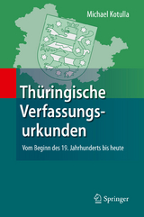 Thüringische Verfassungsurkunden - Michael Kotulla