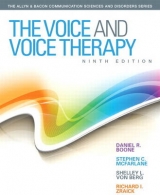 The Voice and Voice Therapy - Boone, Daniel R.; McFarlane, Stephen C.; Von Berg, Shelley L.; Zraick, Richard I.