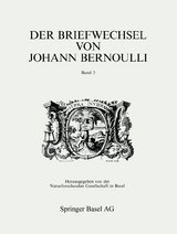 Der Briefwechsel von Johann I Bernoulli - Johann I Bernoulli