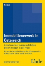 Immobilienerwerb in Österreich - Manfred König