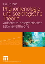 Phänomenologie und soziologische Theorie - Ilja Srubar