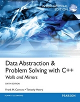 Data Abstraction & Problem Solving with C++: International Edition - Carrano, Frank; Henry, Timothy