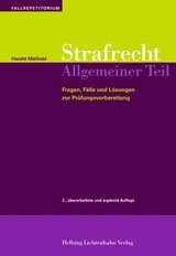 Strafrecht Allgemeiner Teil - Harald Maihold