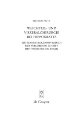 Weichteil- und Viszeralchirurgie bei Hippokrates - Mathias Witt