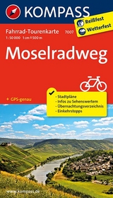 Fahrrad-Tourenkarte Moselradweg - 