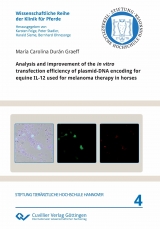 Analysis and improvement of the in vitro transfection efficiency of plasmid-DNA encoding for equine IL-12 used for melanoma therapy in horses - María Carolina Durán Graeff