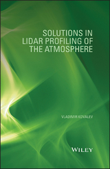 Solutions in LIDAR Profiling of the Atmosphere - Vladimir A. Kovalev