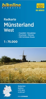 Radkarte Münsterland West (RK-NRW01) - Esterbauer Verlag