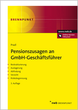 Pensionszusagen an GmbH-Geschäftsführer