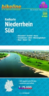 Radkarte Niederrhein Süd (RK-NRW08) - 