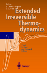 Extended Irreversible Thermodynamics - Jou, D.; Casas-Vazquez, J.; Lebon, G.