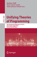 Unifying Theories of Programming - 