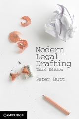 Modern Legal Drafting - Butt, Peter