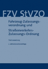 Fahrzeug-Zulassungsverordnung und Straßenverkehrs-Zulassungs-Ordnung - 