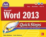 Microsoft® Word 2013 QuickSteps - Matthews, Carole; Matthews, Marty