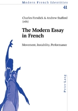 The Modern Essay in French - 