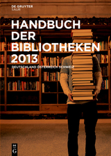 Handbuch der Bibliotheken 2013 - 