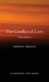 The Conflict of Laws - Briggs, Adrian