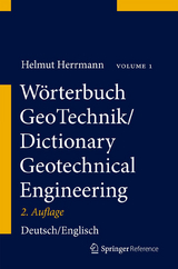 Wörterbuch GeoTechnik/Dictionary Geotechnical Engineering - Herrmann, Helmut; Bucksch, Herbert