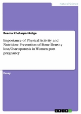 Importance of Physical Activity and Nutrition- Prevention of Bone Density loss/Osteoporosis in Women post pregnancy - Reema Khetarpal-Kolge