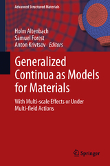 Generalized Continua as Models for Materials - 