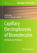 Capillary Electrophoresis of Biomolecules - 