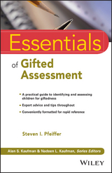 Essentials of Gifted Assessment -  Steven I. Pfeiffer